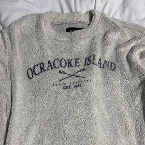 Ocracoke Island Cream Sweater
